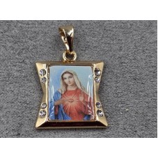 Кулон Xuping 21 мм высота 32 мм цвет золото 18к