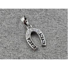 Кулон Xuping 10 мм высота 20 мм родий