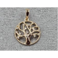 Кулон Xuping 18 мм высота 26 мм цвет золото 18к