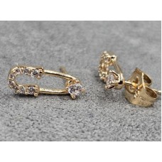 Гвоздики Xuping 5*13 мм колір золото 18к