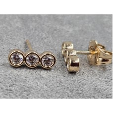 Гвоздики Xuping 4*10 мм колір золото 18к