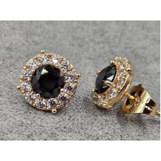 Гвоздики Xuping 10 мм колір золото 18к