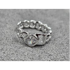 Серьга каффа Xuping 5*13 мм цвет золото 18к