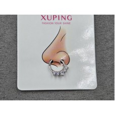 Пирсинг Xuping 11*13 мм родий