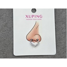 Пірсинг Xuping 10 мм висота 12 мм родій