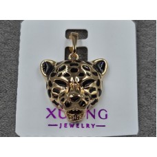 Кулон Xuping 17 мм высота 25 мм цвет 18к
