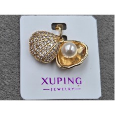 Кулон Xuping 14 мм высота 19 мм цвет 18к