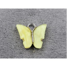 Підвіска метелик 13*14 мм в металі стального кольору