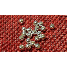 Бусины шарик 3 мм серебро 925 проба 1 грамм ( 20 штук)